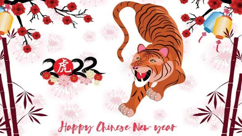 Chinese New Year 2022: Year of Water Tiger coming.
