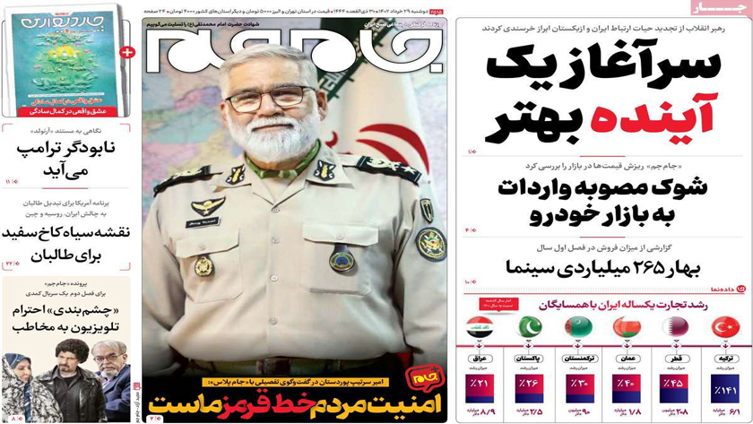 Iran Newspapers: Leader says Iran can give Uzbekistan access to high seas