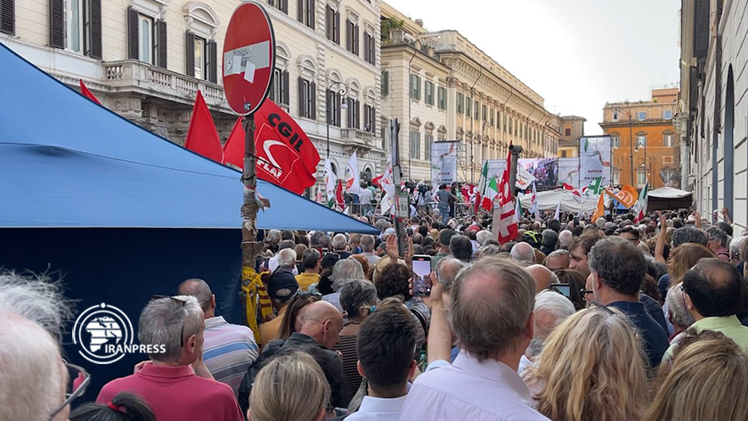 Protest against approval of controversial bill in Italyan Senate