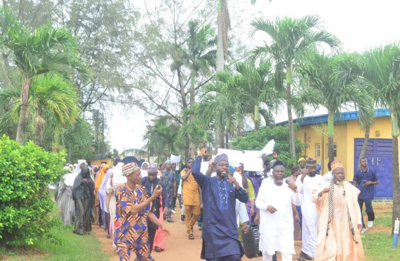 Muslims in Southwestern Nigeria Voice Out Against Israeli War on Gaza