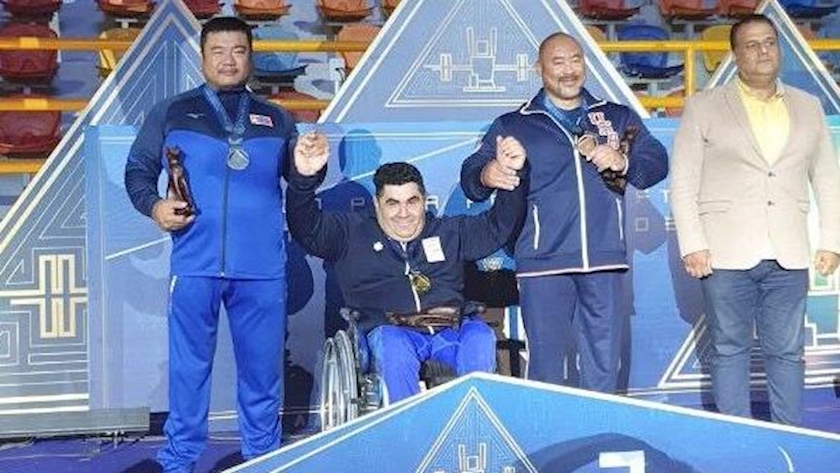Iran’s Gharibshahi Breaks World Record, Wins Gold at Para Powerlifting Worlds