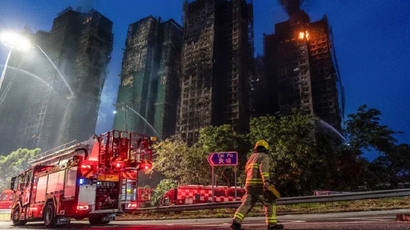 Deadliest Fire in Hong Kong Since 1918 Has Killed 56
